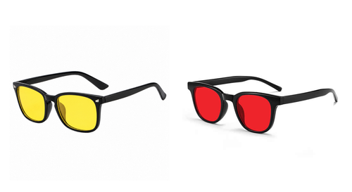 Pack Kelvorah - gafas amarilla y roja